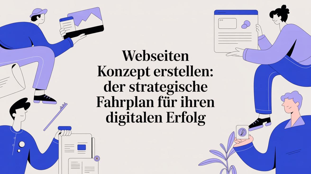 Webseiten Konzept erstellen: Der strategische Fahrplan für Ihren digitalen Erfolg