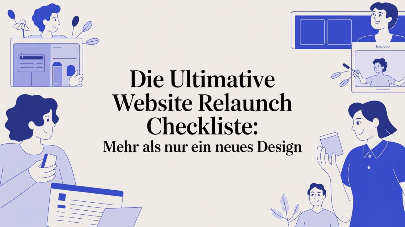 Die ultimative Website Relaunch Checkliste: Mehr als nur ein neues Design